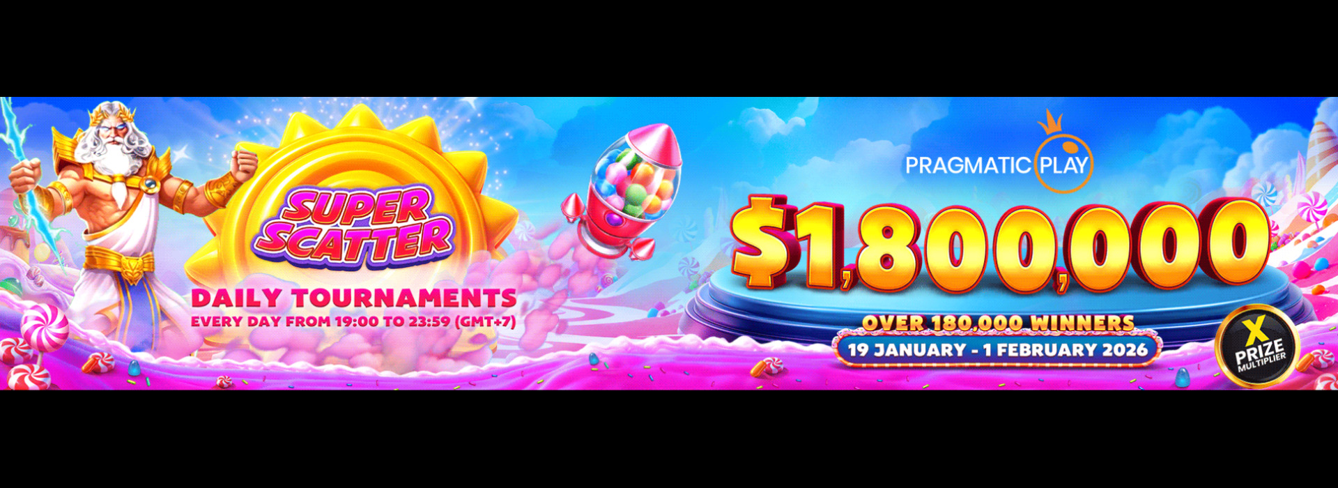 Pragmatic Play 超级散布每日锦标赛